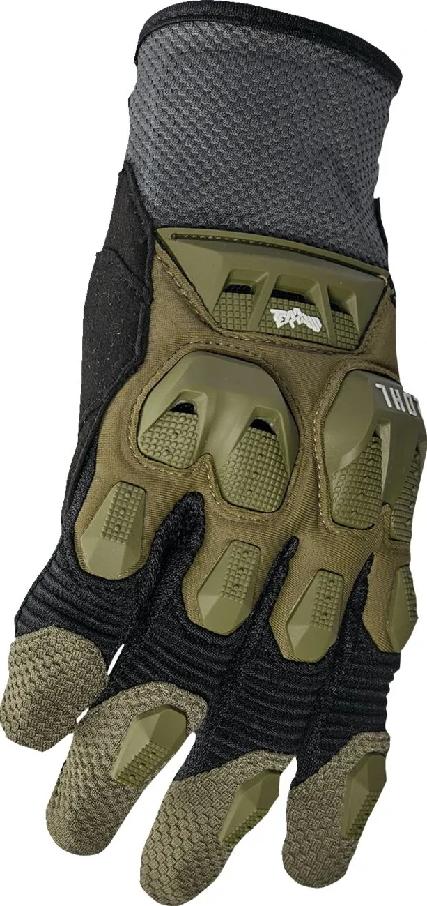 GLOVE TERRAIN ARMY/CHARCOAL XS