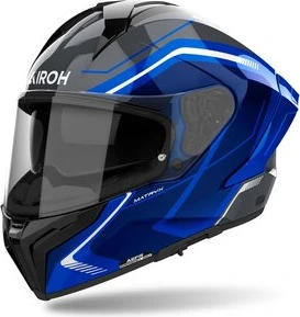 Airoh Helmet Matryx Wide Blue Gloss, XS