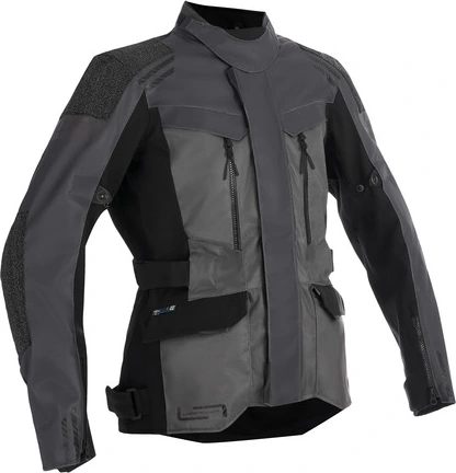 Lindstrands Textile Jacket Storbo Woman Graphite Dark Grey Black 46