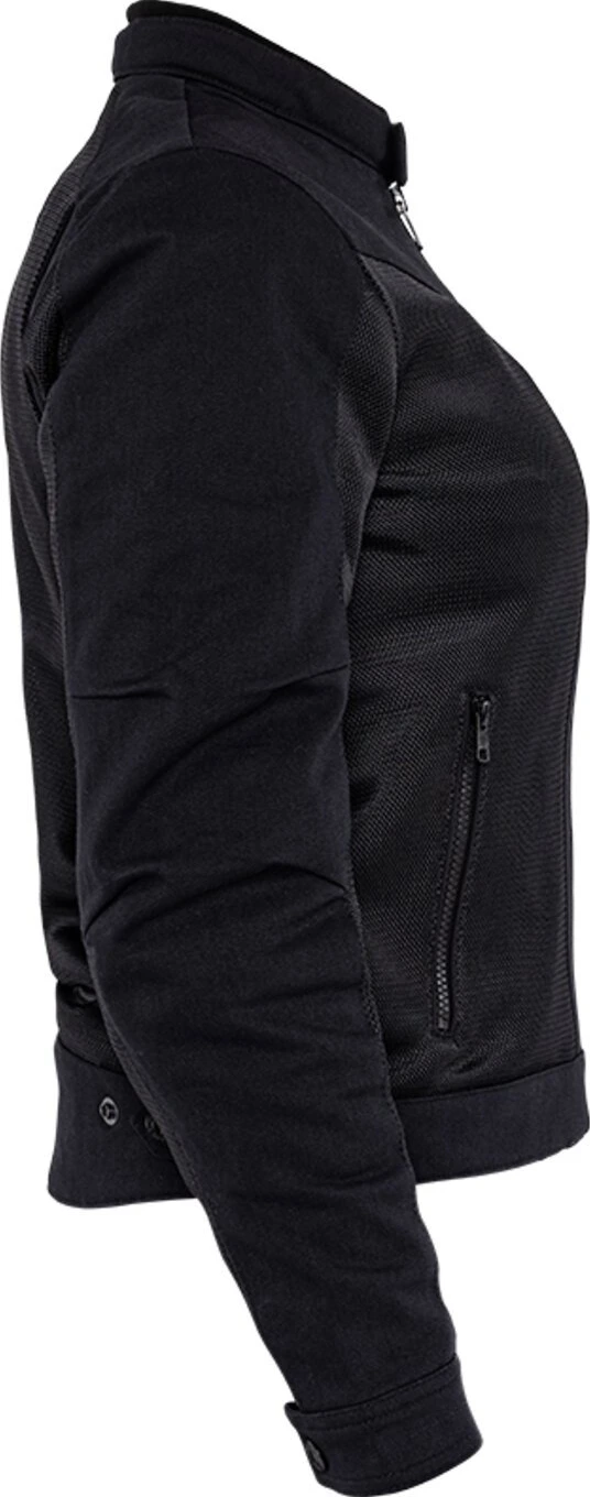 John Doe Aero mesh jacket women, Black, XS