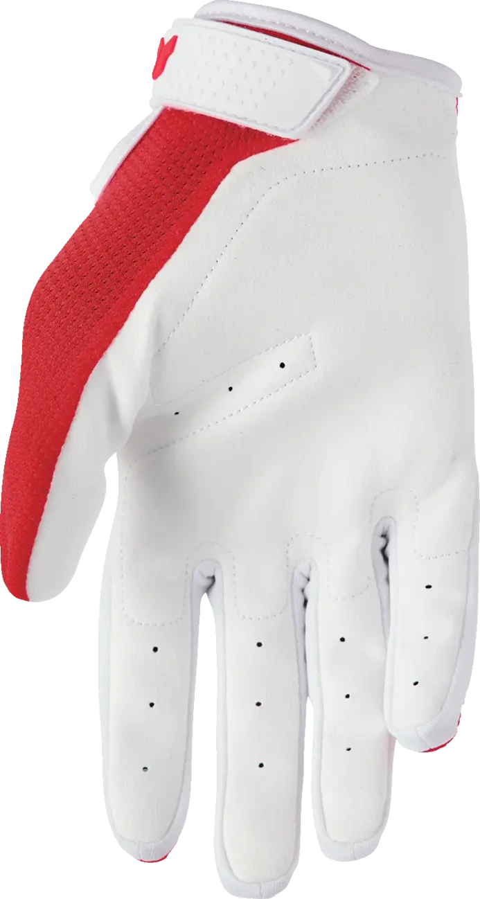 GLOVES YTH RIDEMODE STATIC RED XS