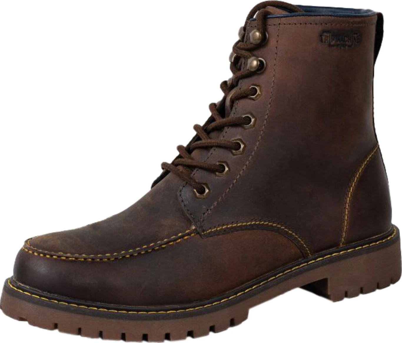 Trip Machine Moc-toe boots, mocha, 42