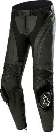 Alpinestars Leather pant Woman Missile v3 Black/Black, 38