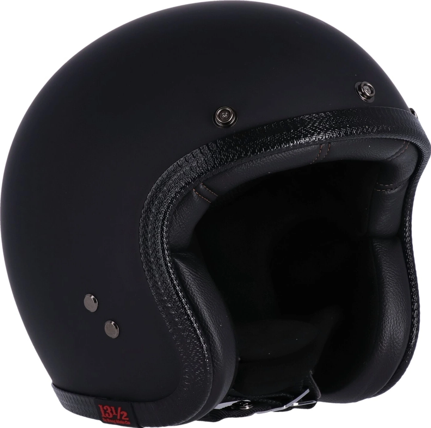 13 1/2 Skull bucket helmet, Black, L, matt