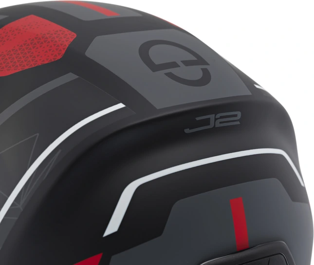 Schuberth Helmet J2 Sigma Red, 53 XS