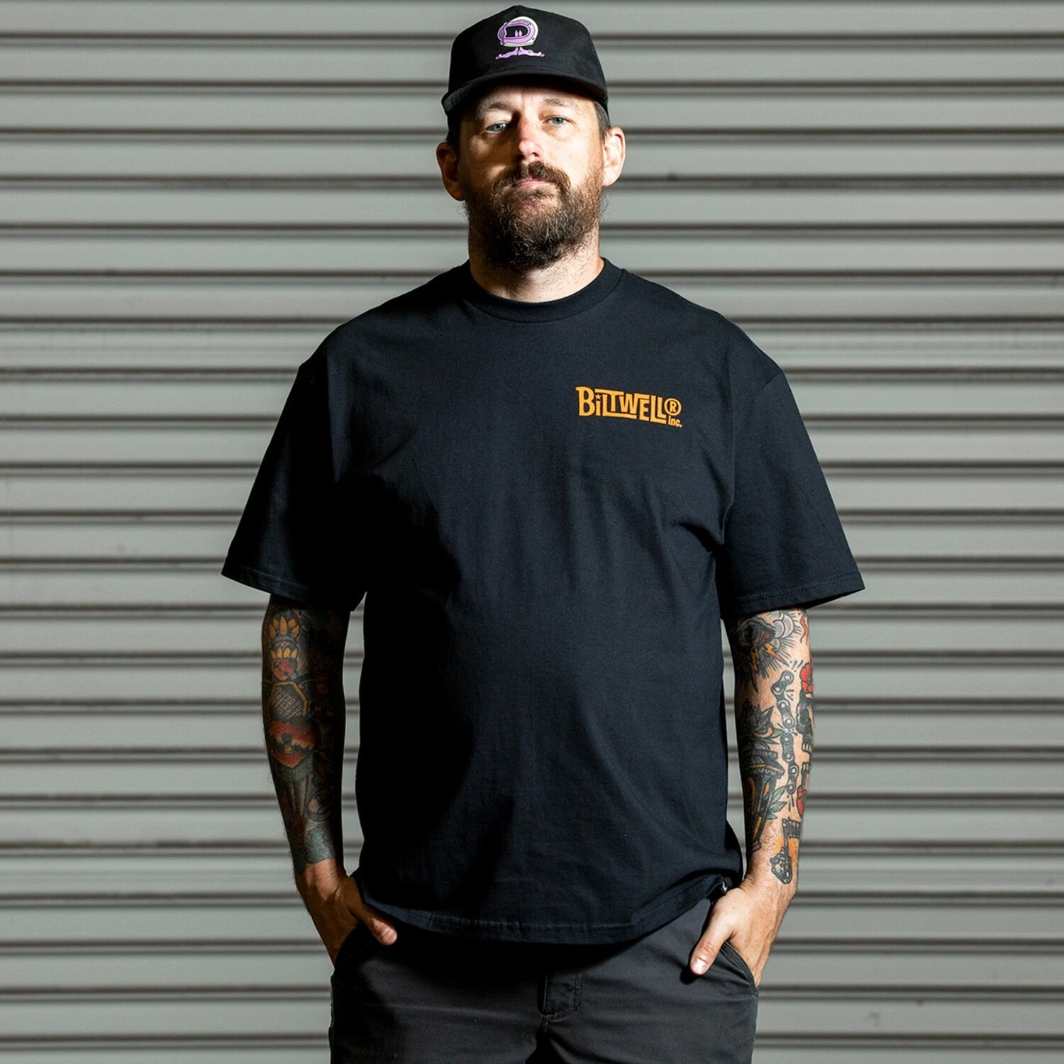 Biltwell Evolution t-shirt, Black, 2XL