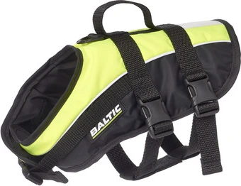 Baltic Mascot pet buoyancy aid vest UV-yellow XS 0-3kg