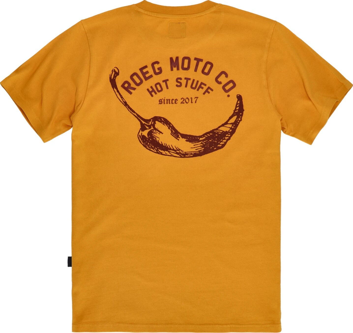 Roeg Pepper t-shirt ochre, Yellow, S