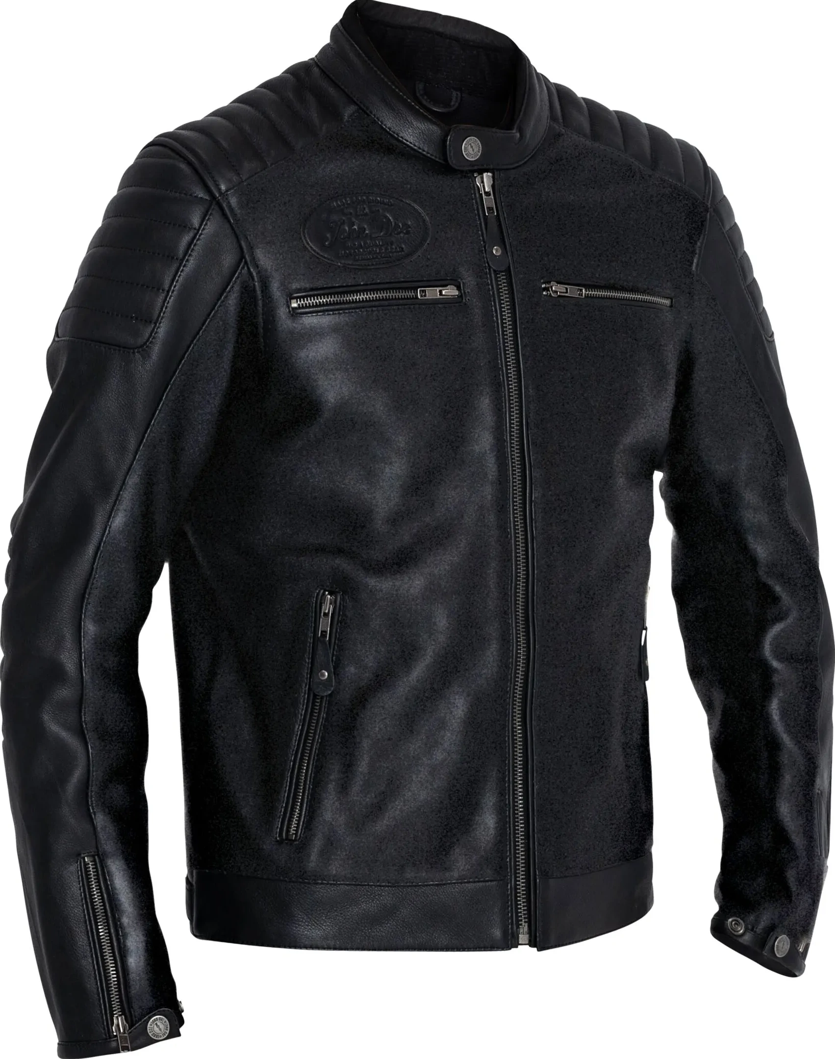 JACKET DEXTER LEATHER BLACK 3XL