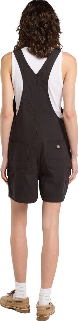 Dickies Canvas short female bib, Black, L