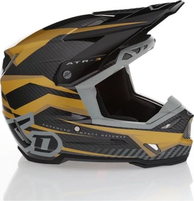 6D Helmet ATR-3 Rival Gloss Gold FIM, M