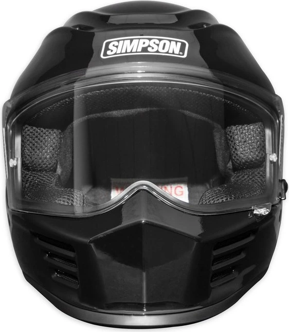 SIMPSON Helmet Speed 06 solid black, XS