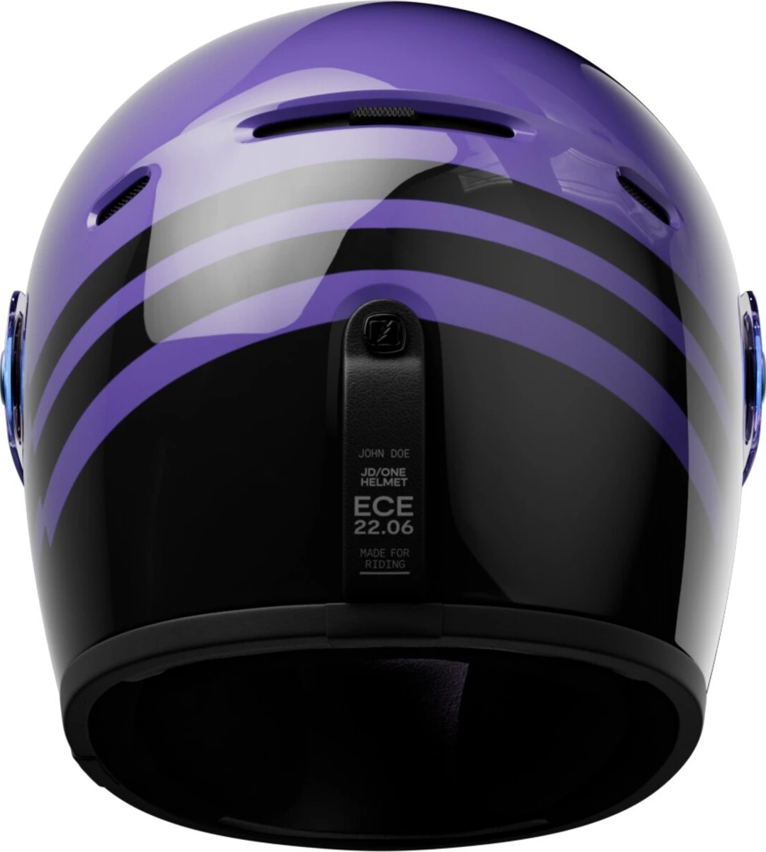 John Doe JD/ONE Spectral helmet, Purple, M, Gloss