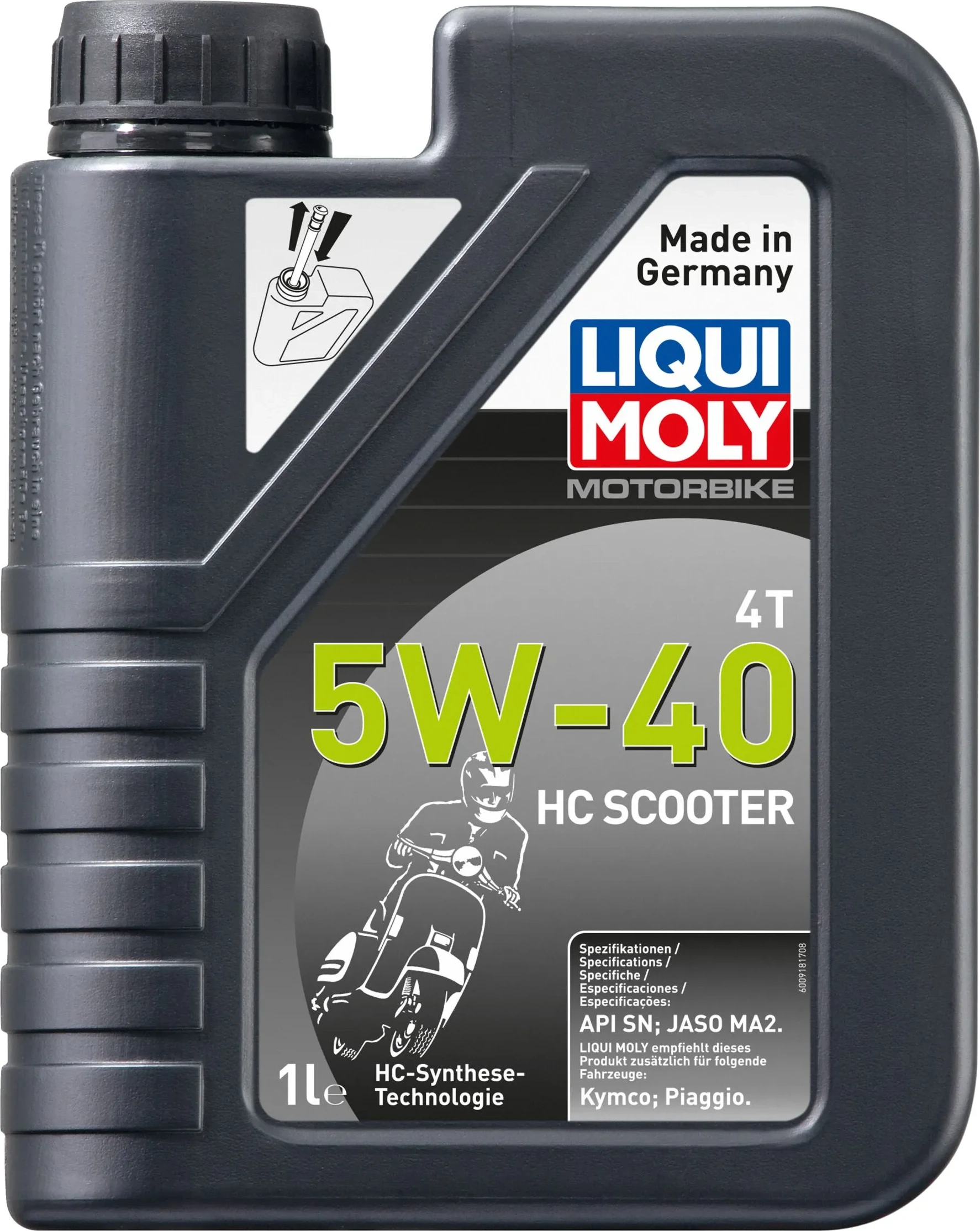 4T 5W-40 HC SCOOTER 1l