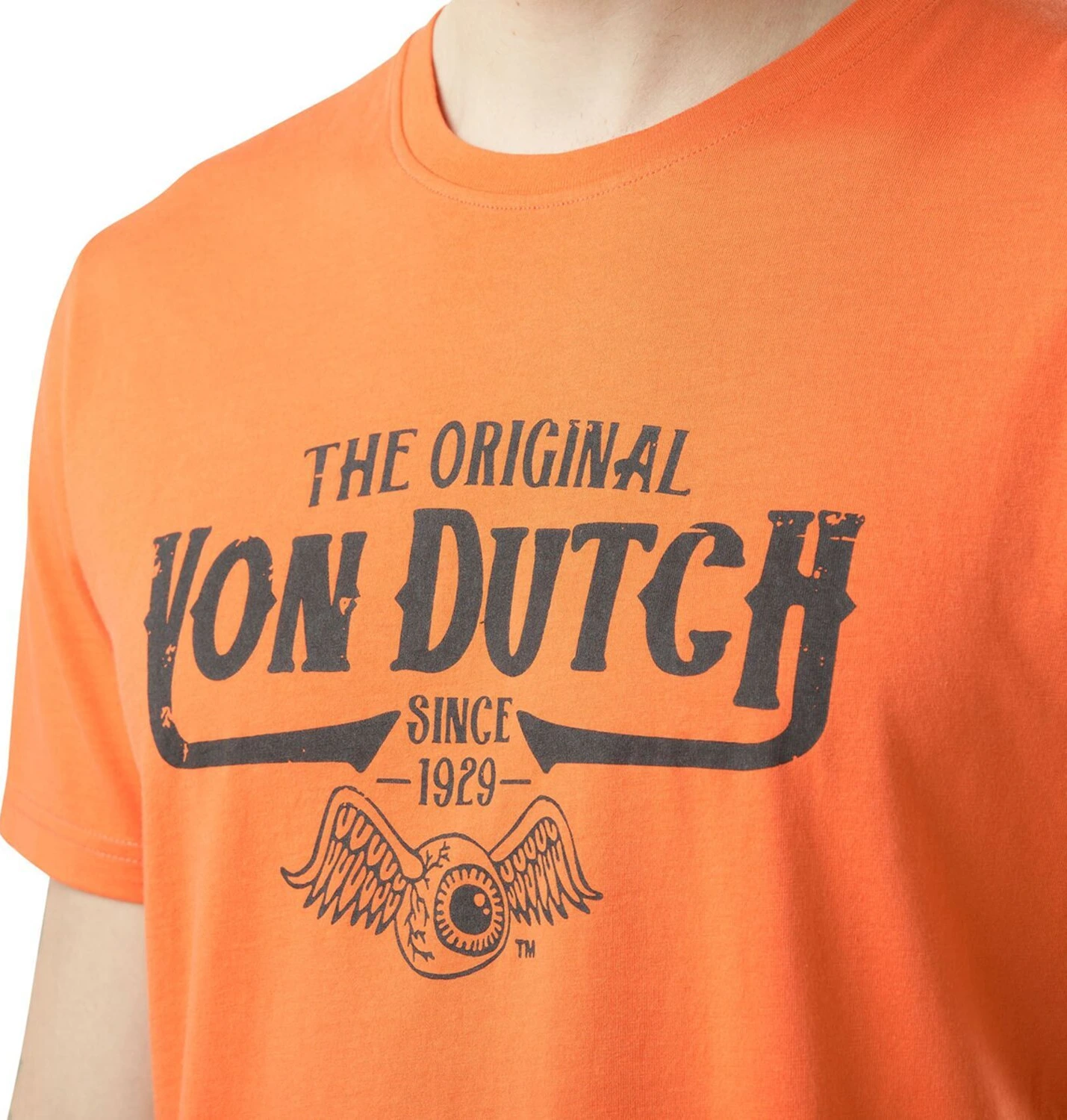 Von Dutch Original t-shirt orange, S