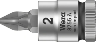 Wera Zyklop 1/4" Pozidriv socket bit