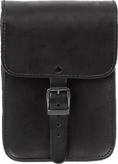 MCS, full leather sissy bar bag