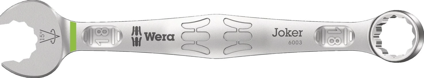 Wera wrenches open/box end 18mm Joker 6003 series metric