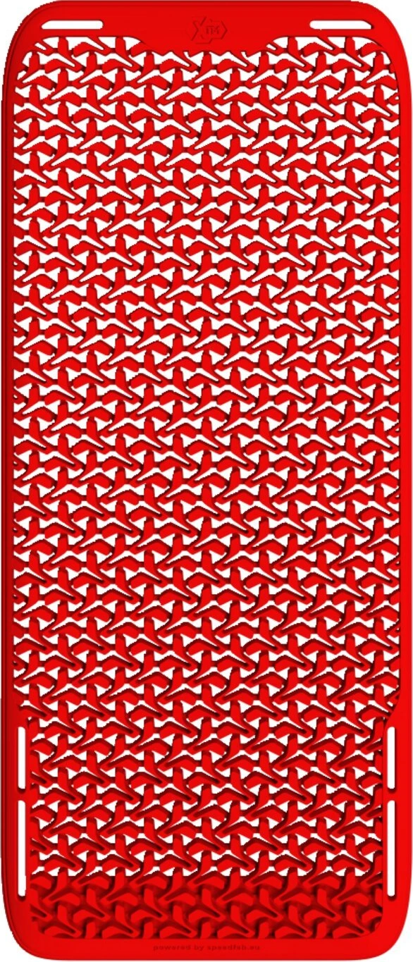 John Doe protectors Large Back Level 2, Red