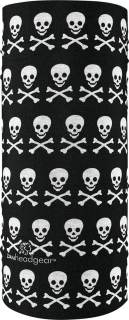 ZANheadgear Motley Tube polyester skull & crossbones