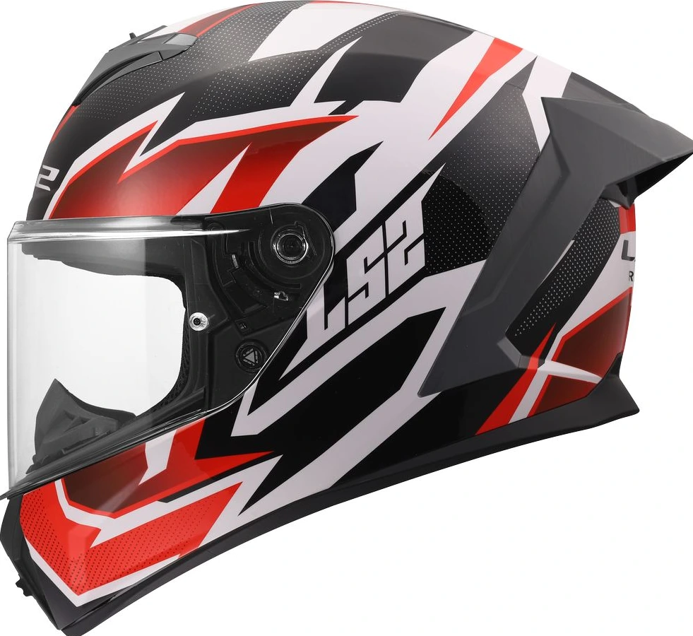 LS2 FF820 RAPID III XTREM Helmet - 3XL, White Black Red
