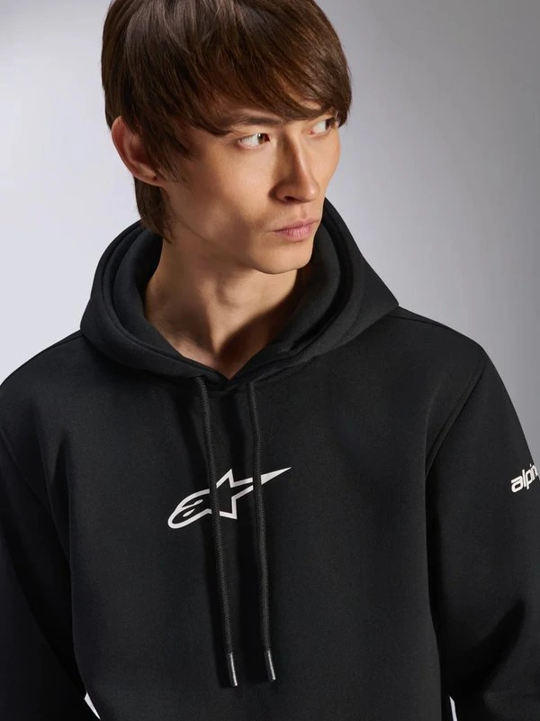Alpinestars Hoodie Frontal Black, XXL
