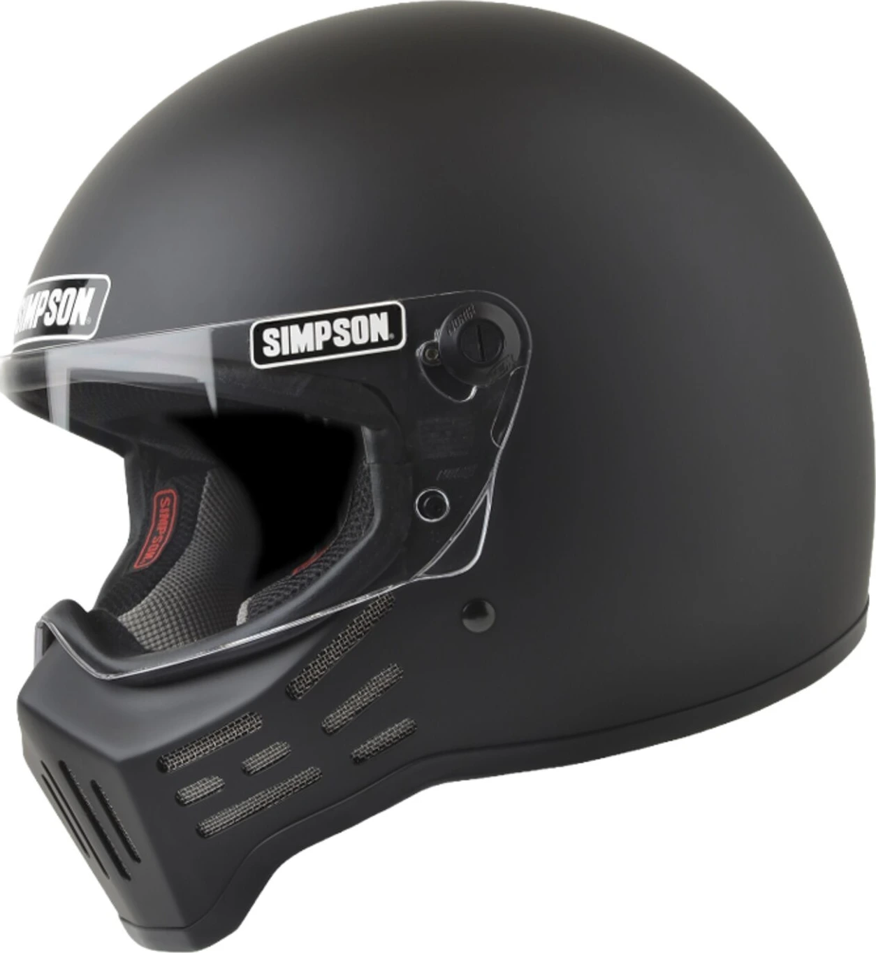 Simpson M30 helmet, Black, S, Matte