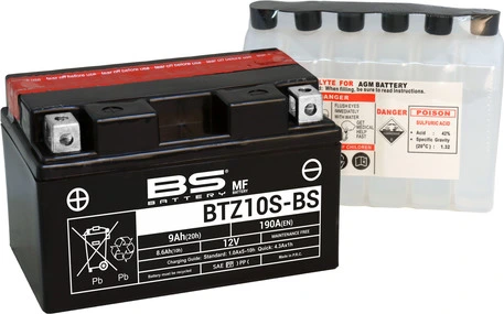 BS Battery BTZ10S-BS MF (cp) Neaptarnaujamas