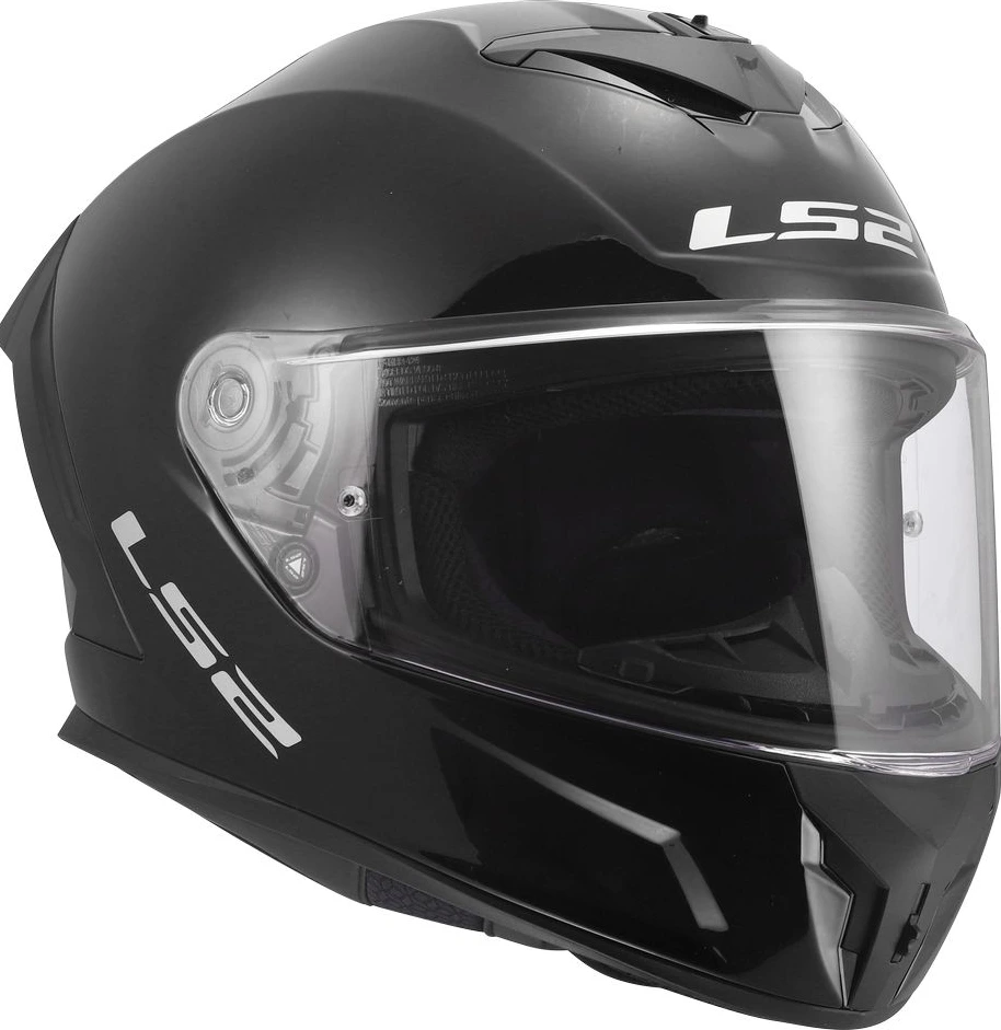 LS2 FF820 RAPID III SOLID Helmet - 3XL, Gloss Black