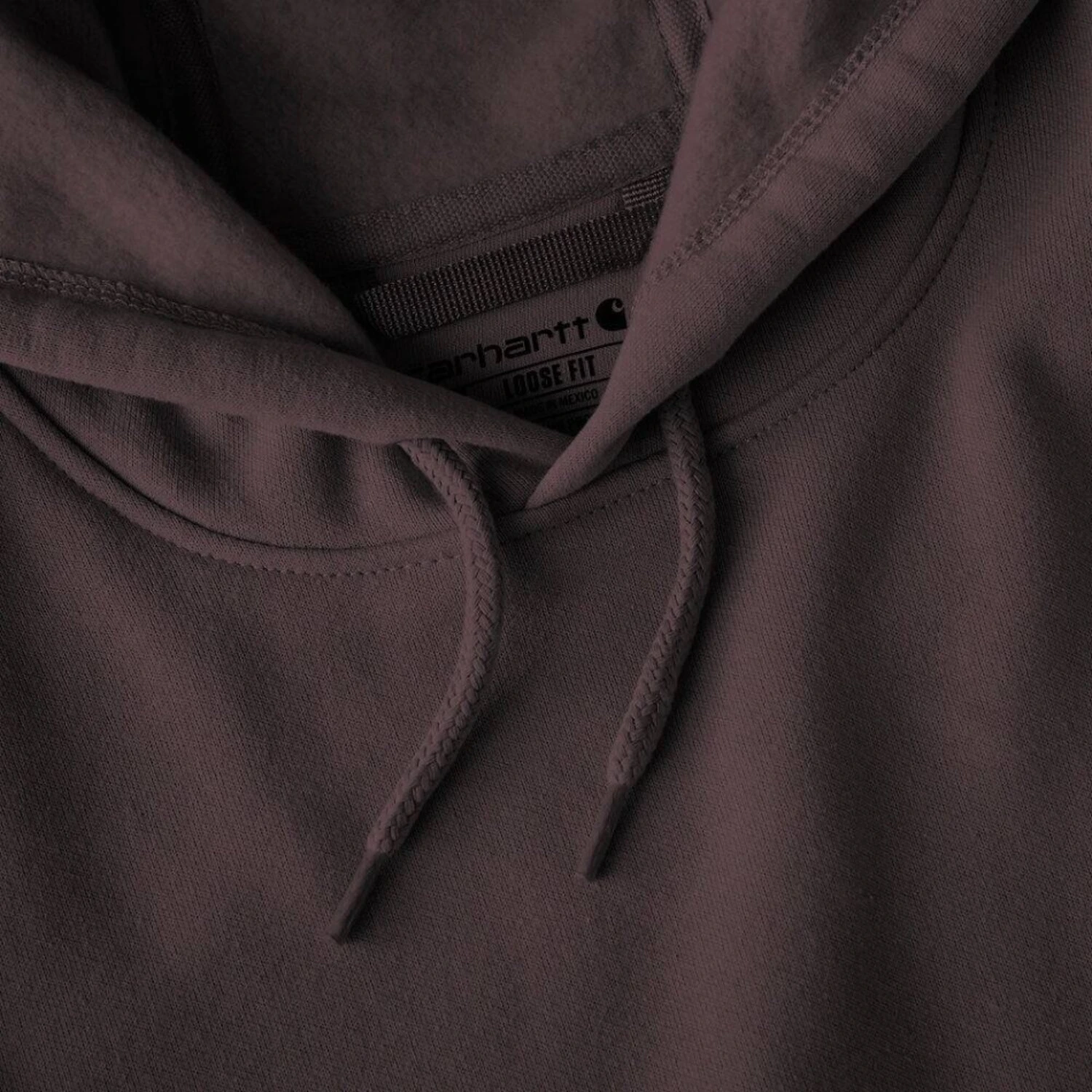 Carhartt Sleeve Logo hoodie, dark sepia, S