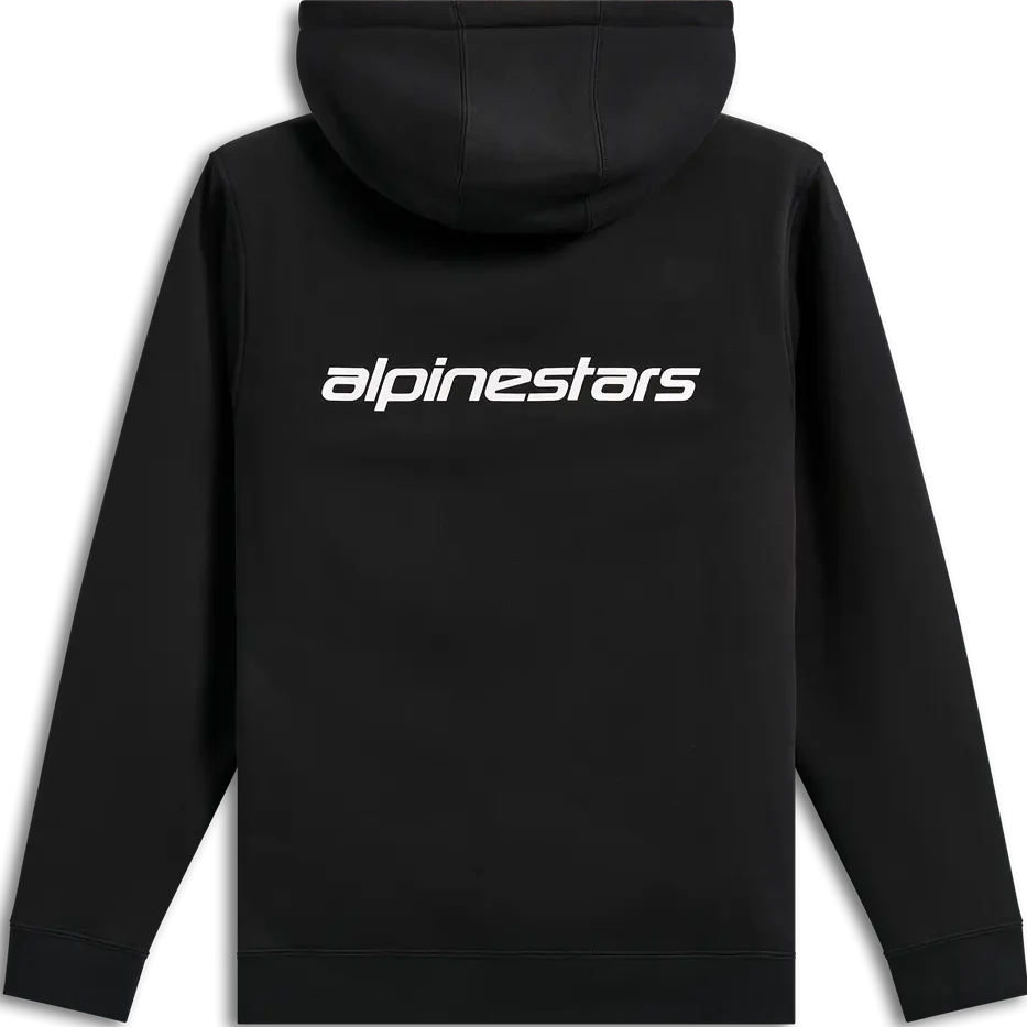 HOODIE ZIP TRANSVERSE BLACK S