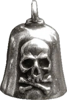 Gremlin Bell Skull X-bones