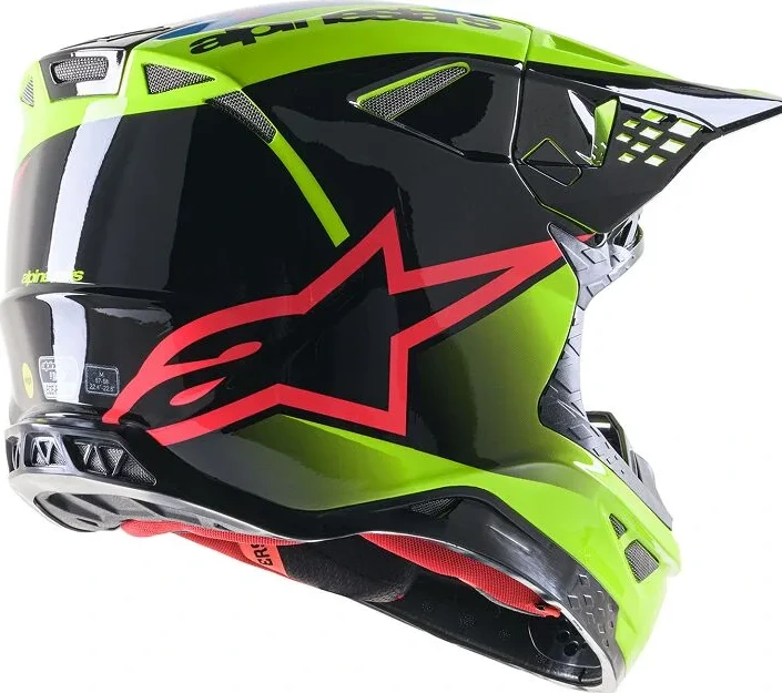 HELMET SM10 UNIT YL/BK S