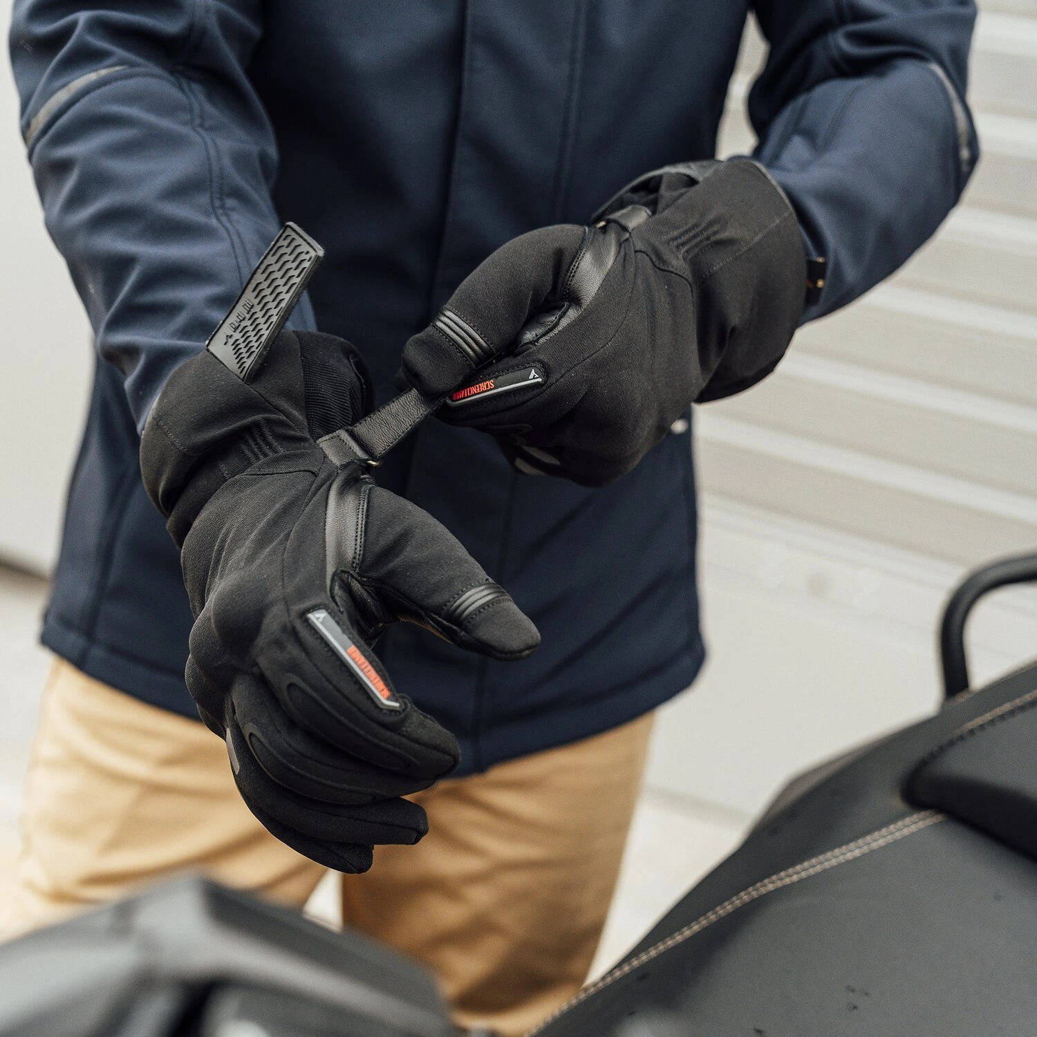 By City Tracer gloves, Black, 2XL