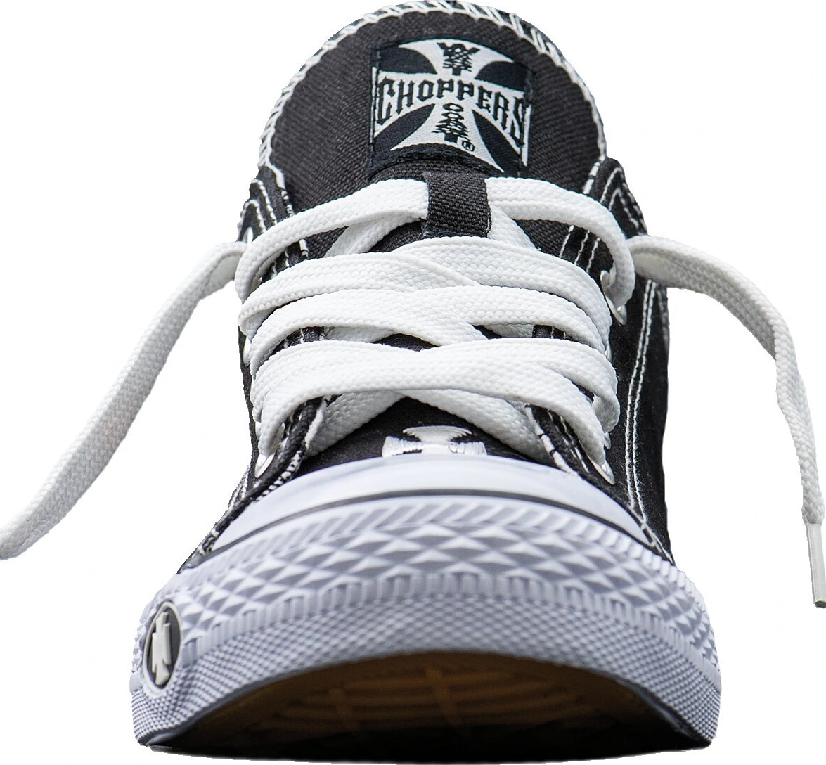 WCC Warrior low tops shoes, Black, 36