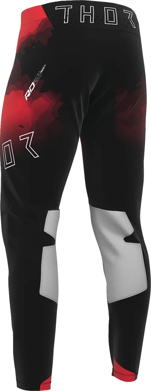 PANT SPORTMODE CARBON BK/RD 28