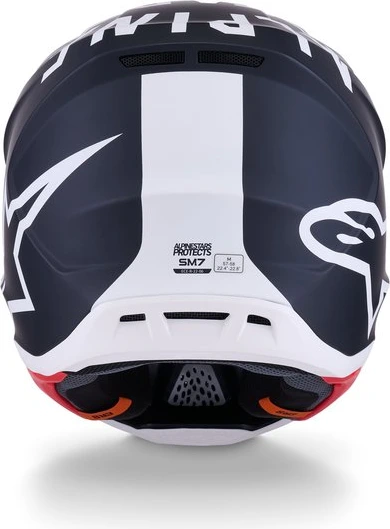 Alpinestars Helmet S-M7 Dasher Black/White, XS