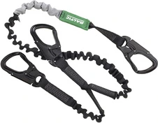 Baltic Supreme 3-hook safety line elastic 2m (OSR)