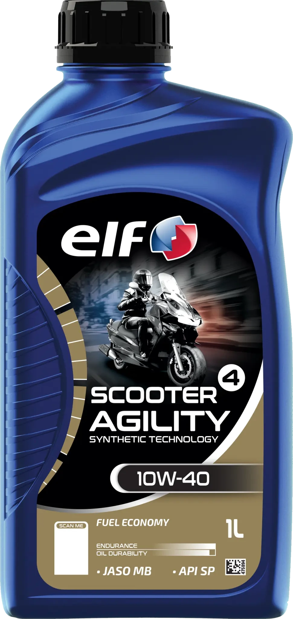 EĻĻA SCOOTER 4 AGILITY 10W-40 SYN TECH 1L