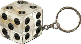Triktopz Dice key chain