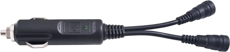 CKX RCA lighter socket double plug for Electric Visor