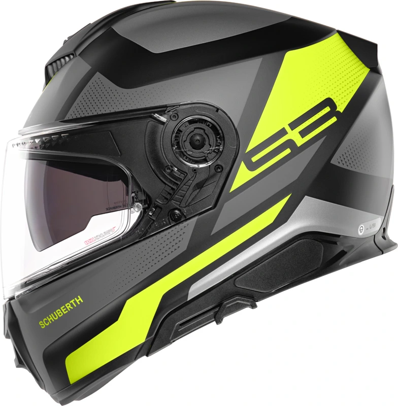 Schuberth Helmet S3 Daytona Yellow Matt, 61 XL