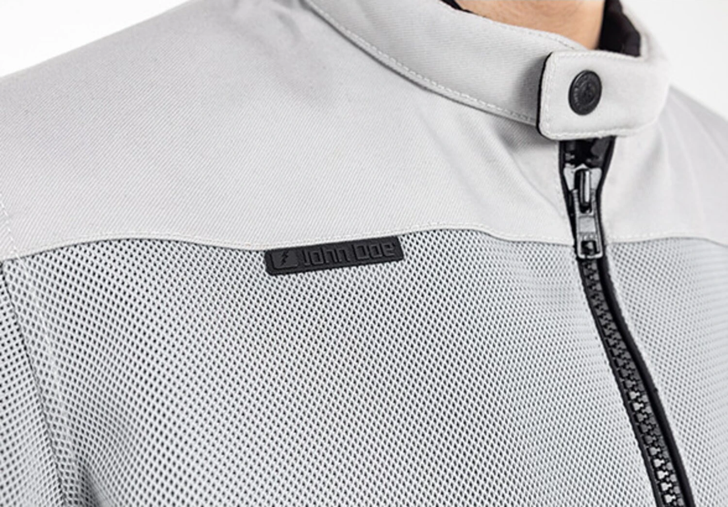 John Doe Aero mesh jacket, artic White, White, S