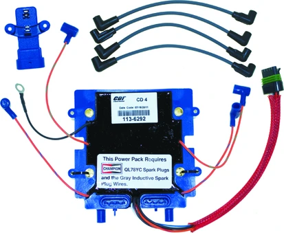 Cdi Elec. Johnson/Evinrude Power Pack Kit - 4 Cyl. 80-115HP (1995-06)