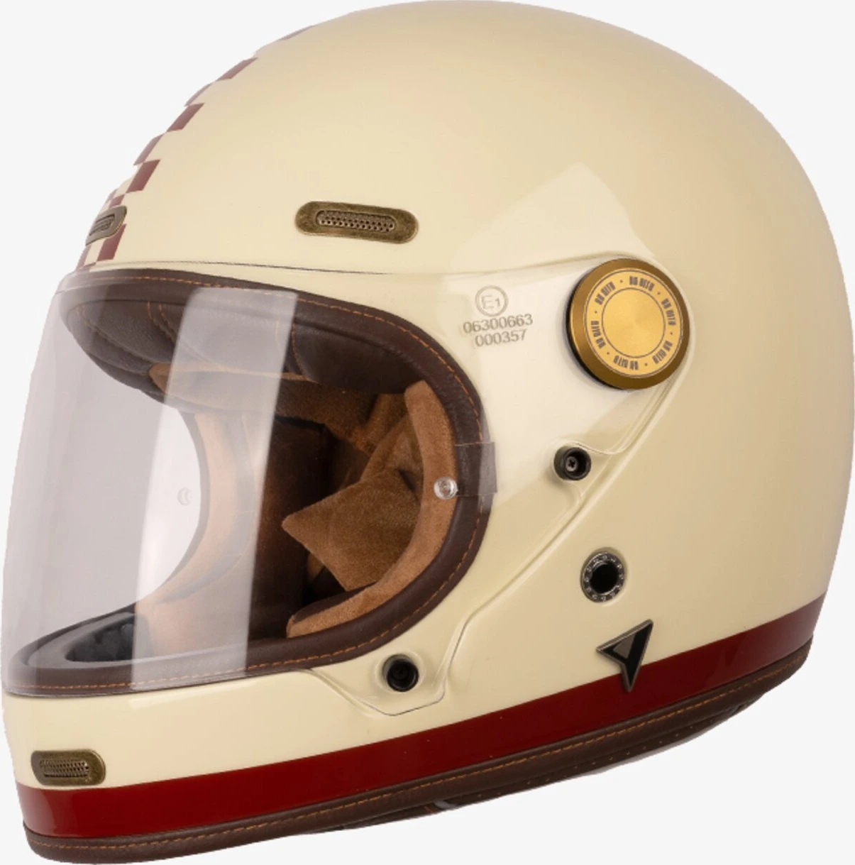 By City Roadster III helmet, Cream, red, 2XL, Gloss