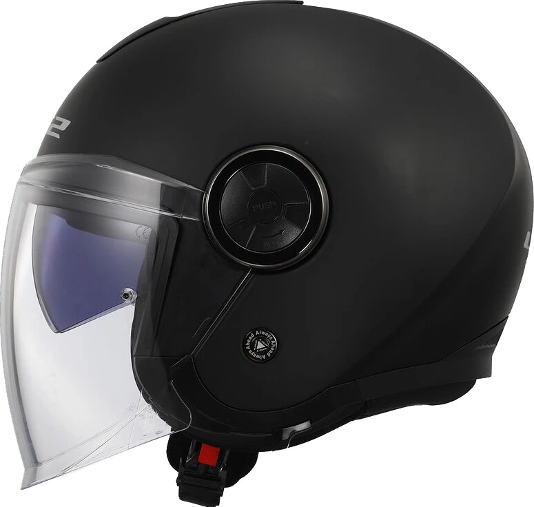 LS2 OF620 CLASSY SOLID helmet - S, Matt Black