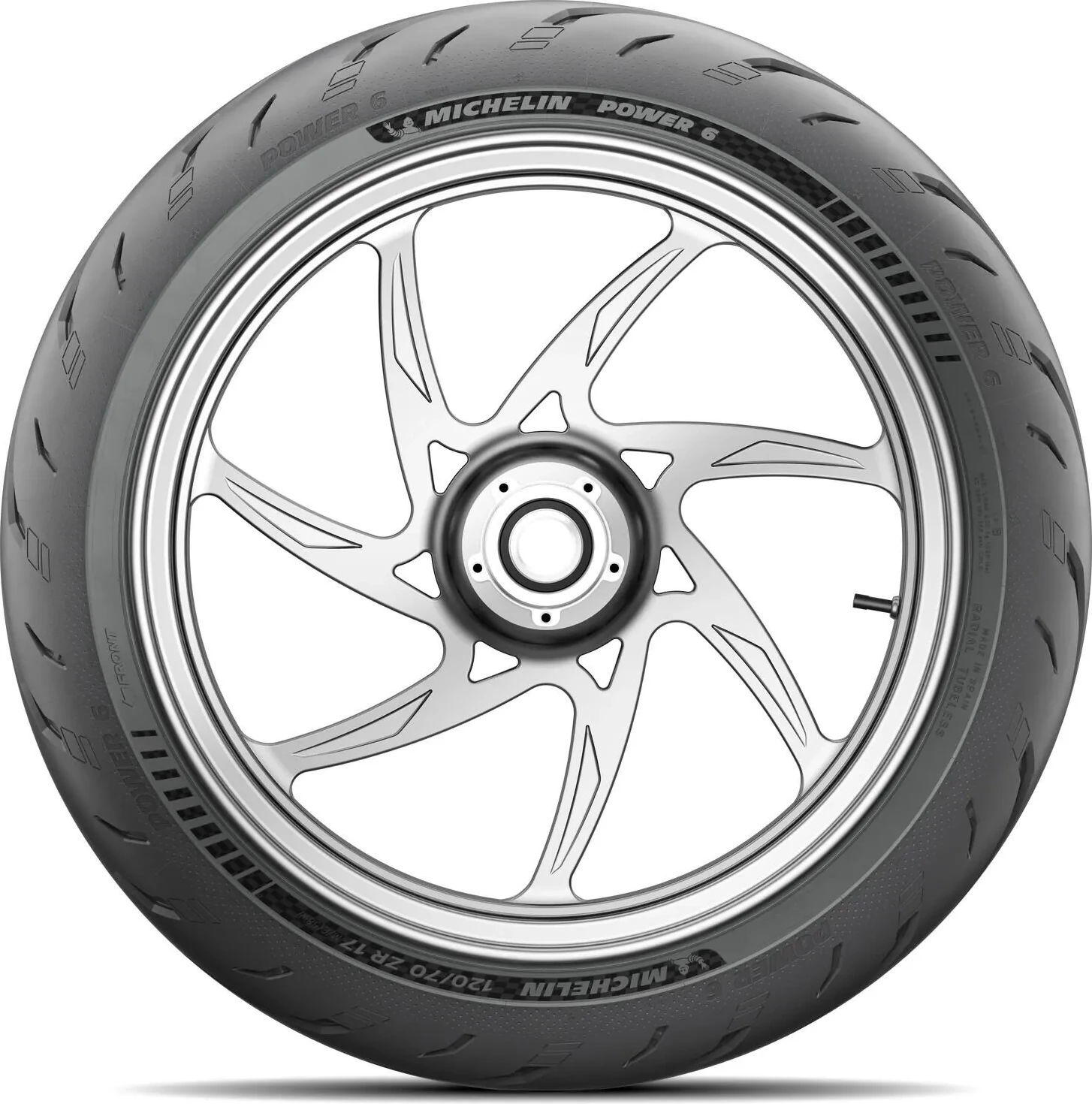 POWER 6 120/70 ZR 17 M/C (58W) F TL