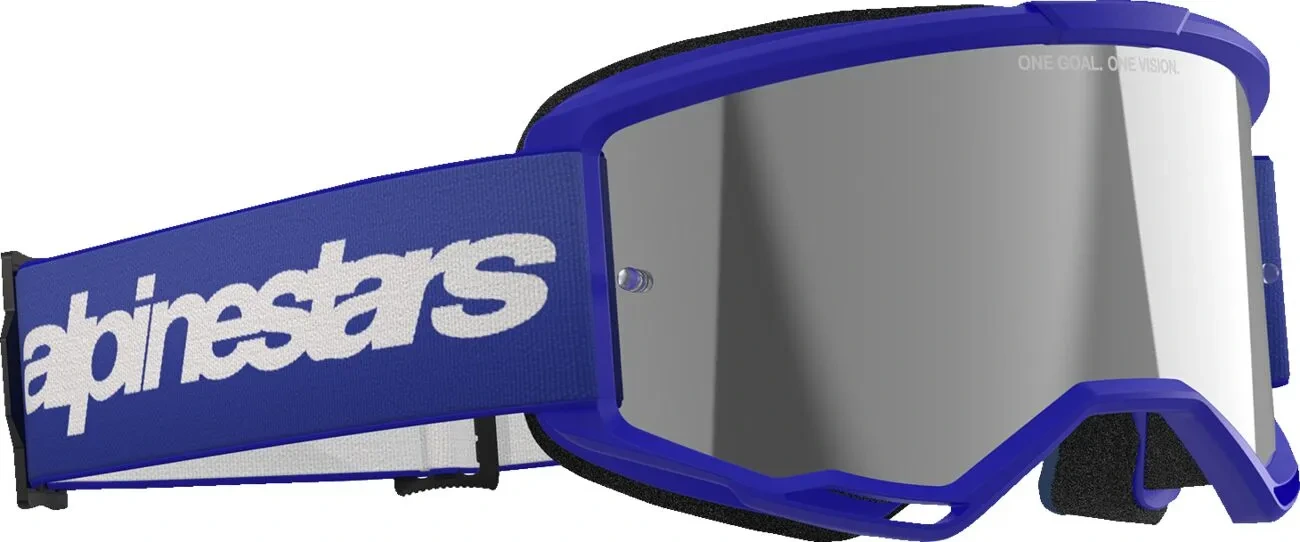 GOGGLE VISION 3 WORDMARK BL MIRROR-SIL