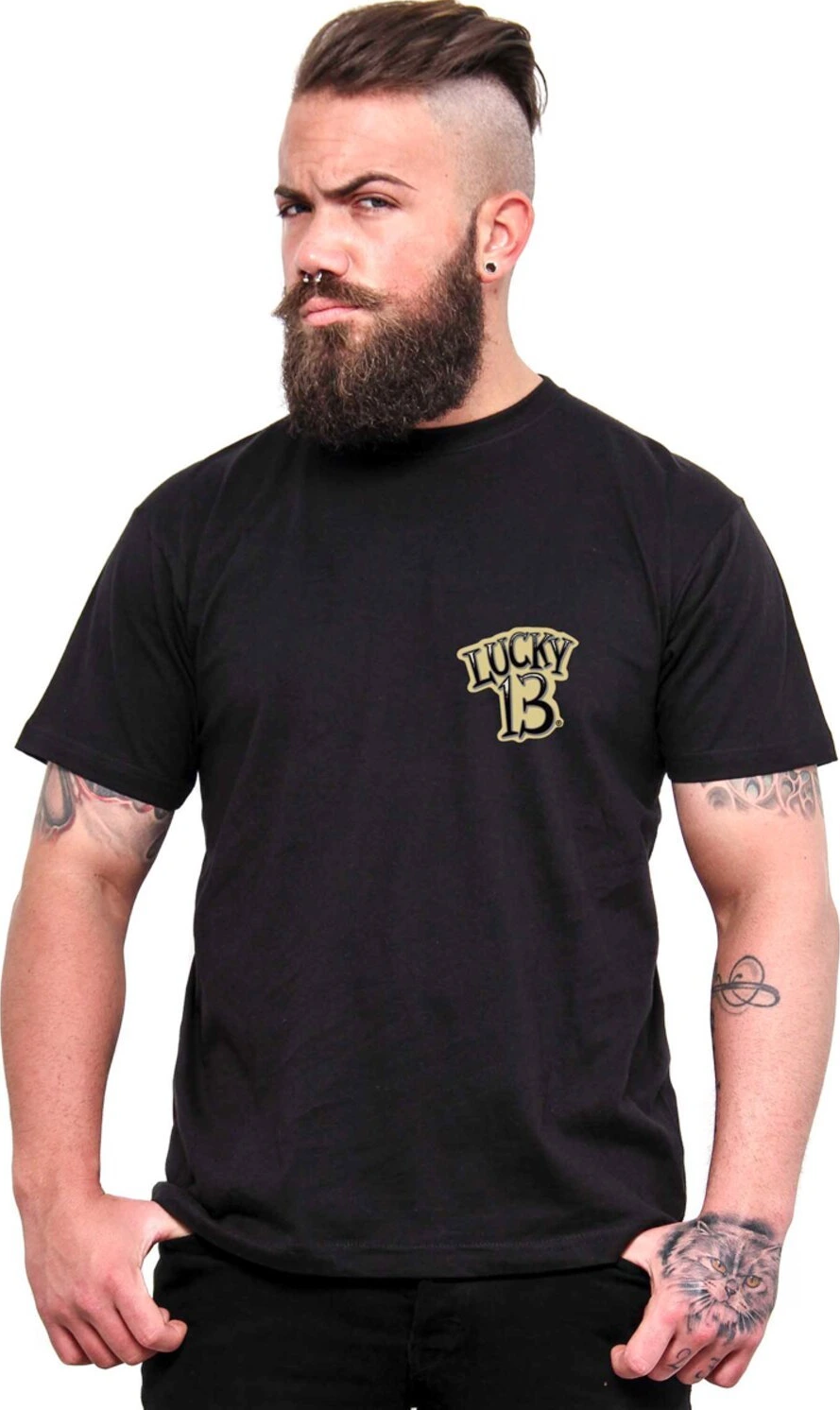Lucky 13 King Of Losers t-shirt, Black, 3XL