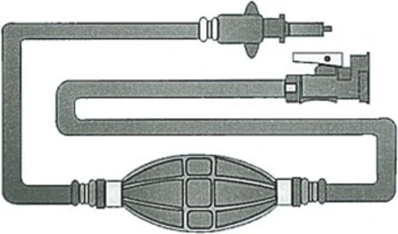 Osculati fuel line w/joints Mercury/Mariner after 1987